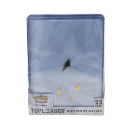 Ultra Pro: Pokémon - Toploader + koszulki - Pikachu (25 szt.)